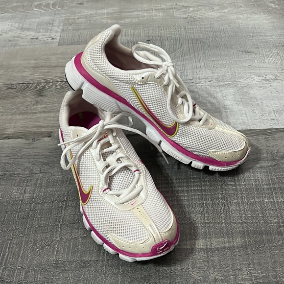 Nike Zoom Phylite Running Cross Country Trainer Shoe Size 8.5 White Pink - Picture 3 of 7